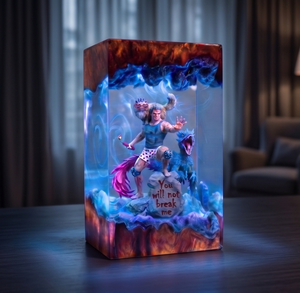 DCC Dungeon Crawler Resin Lamp