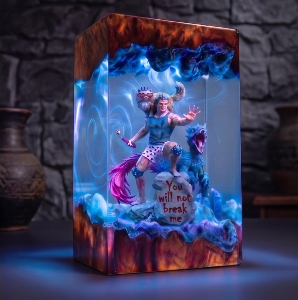 DCC Dungeon Crawler Resin Lamp