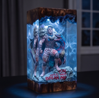 Dungeon Crawler Carl Merch,Resin Lamp,Princess Donut,Mongo , Handmade Gift