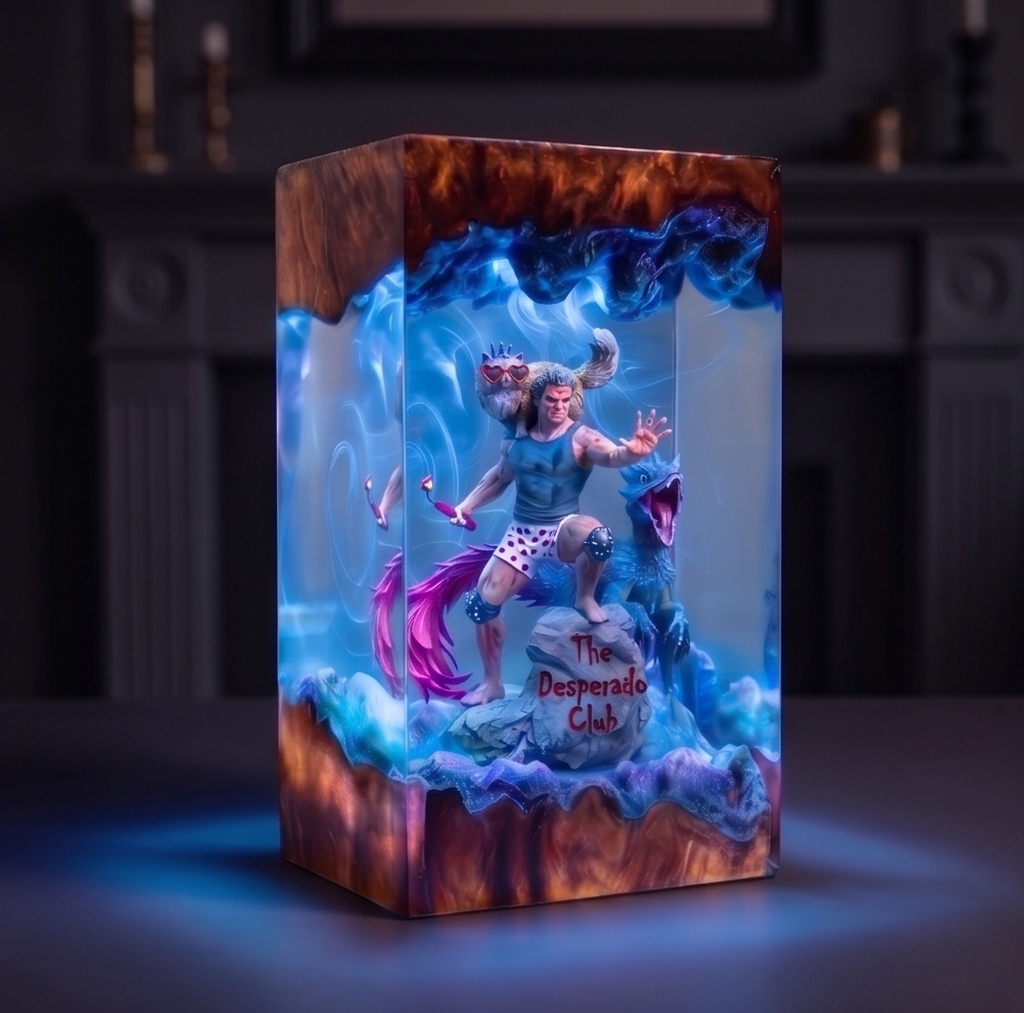 DCC Dungeon Crawler Resin Lamp