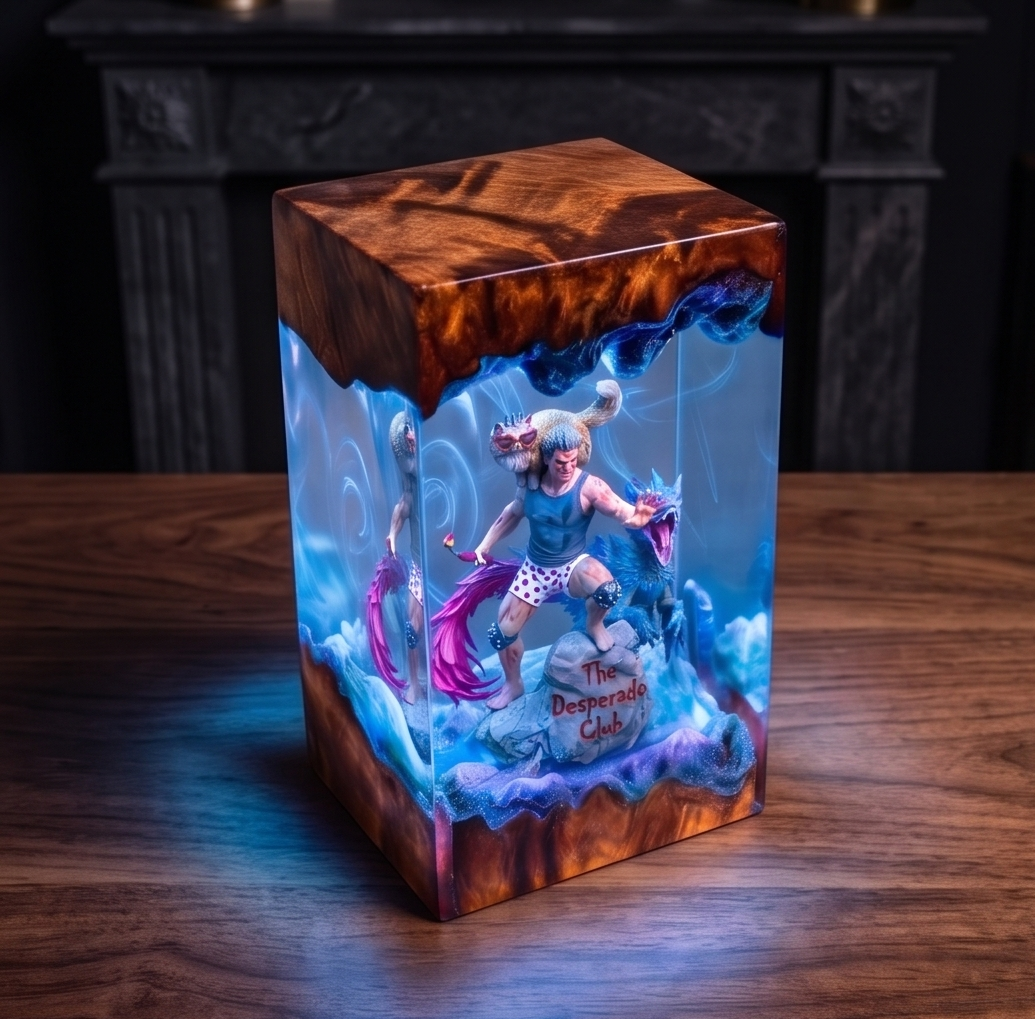 DCC Dungeon Crawler Resin Lamp