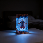 The Boys,Homelander resin lamp,Handmade Wood Epoxy Night Light,Gaming Room Decor