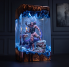 Dungeon Crawler Carl Merch,Resin Lamp,Princess Donut,Mongo , Handmade Gift