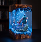 Dungeon Crawler Carl Merch,Resin Lamp,Princess Donut,Mongo , Handmade Gift