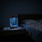Resident Evil 9 "Requiem" - Leon Kennedy Resin Lamp，Handcrafted Dr. William Birkin gift