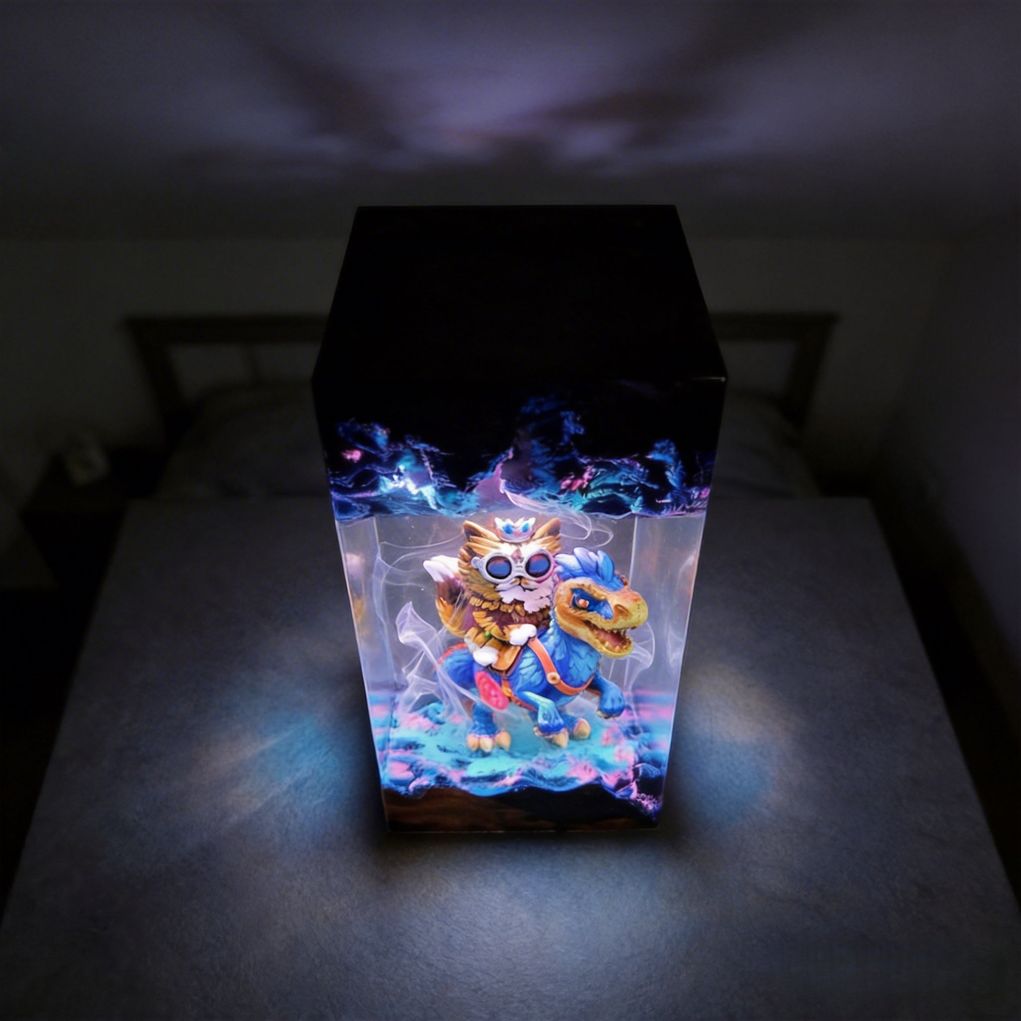 Dungeon Crawler Carl Merch,Resin Lamp,Princess Donut,Mongo , Handmade Gift