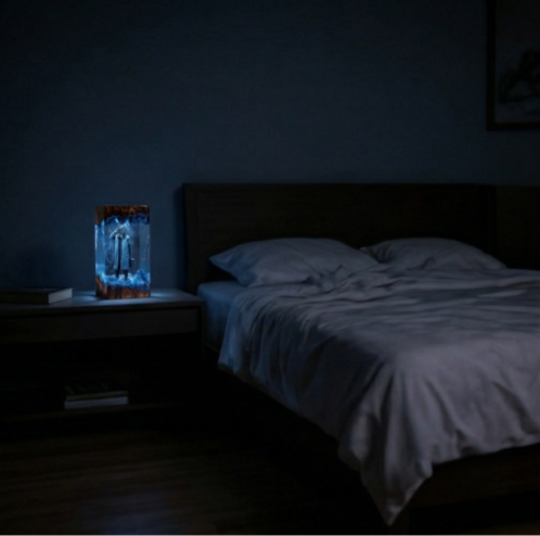 Resident Evil 9 "Requiem" - Leon Kennedy Resin Lamp，Handcrafted Dr. William Birkin gift