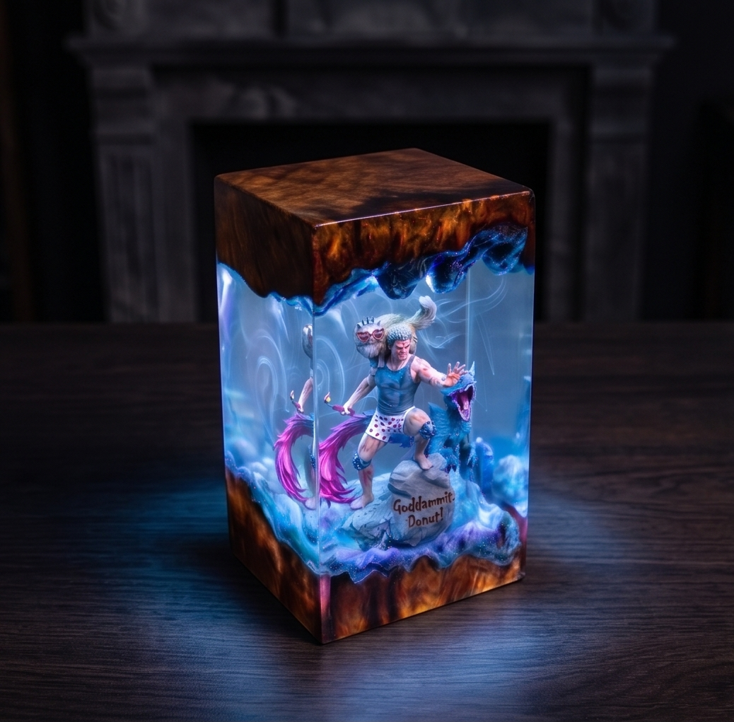 DCC Dungeon Crawler Resin Lamp