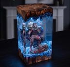 Dungeon Crawler Carl Merch,Resin Lamp,Princess Donut,Mongo , Handmade Gift