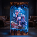 Dungeon Crawler Carl,Resin Lamp,Princess Donut,Mongo , Handmade Gift