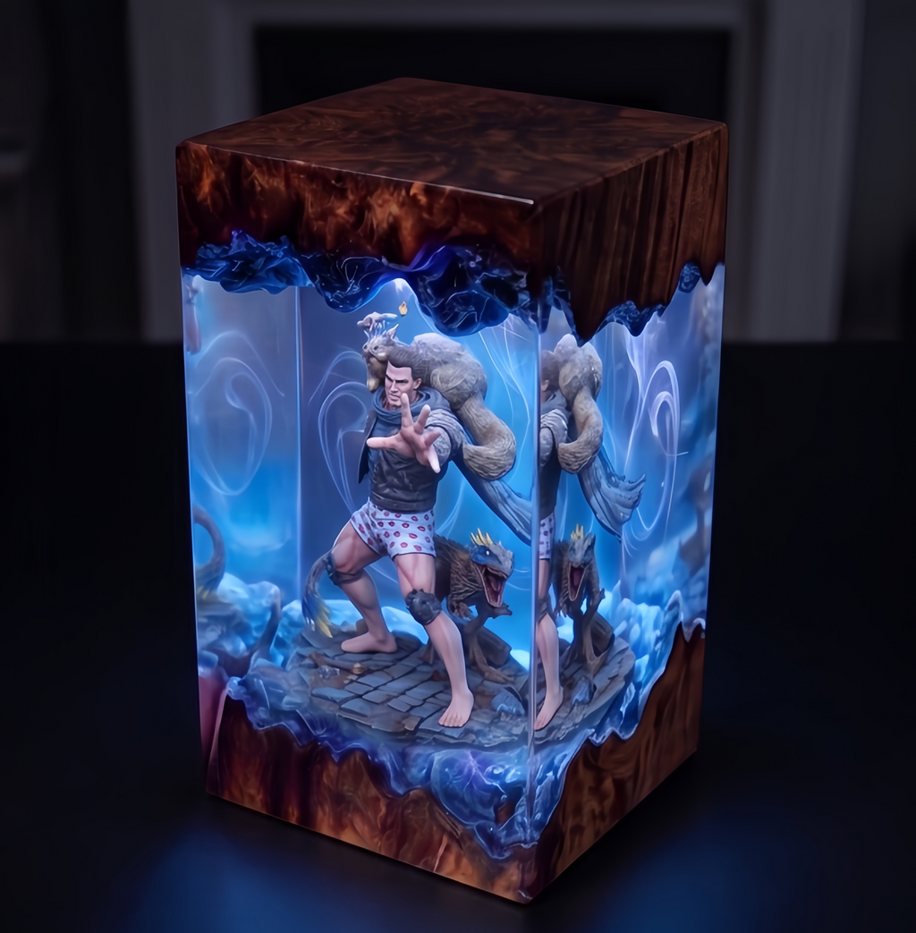 Dungeon Crawler Carl Merch,Resin Lamp,Princess Donut,Mongo , Handmade Gift